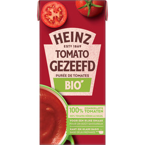 Heinz Tomato gezeefd Organic Tomatoes 350g