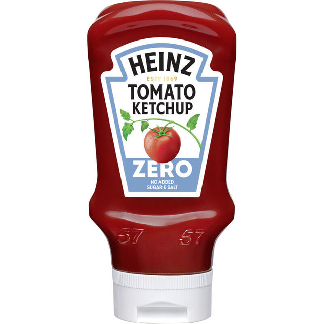 Heinz Tomato ketchup zero Added Sugars 400g