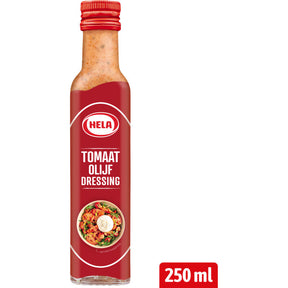 Hela Tomato-olijf dressing 250g