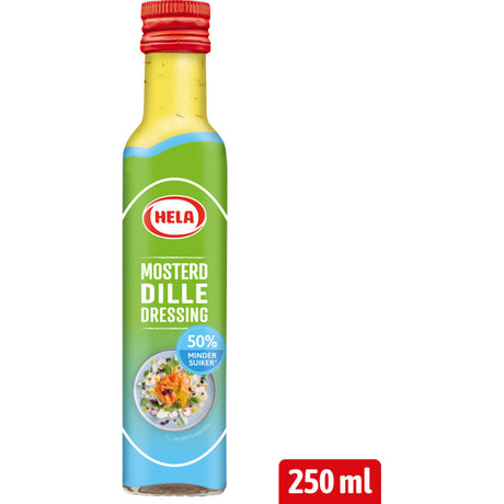 Hela Mustard Dill dressing 50% Less Sugar 250g