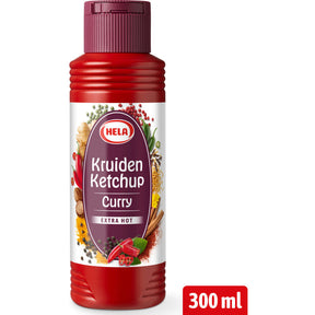 Hela Herbs ketchup curry extra hot 300g