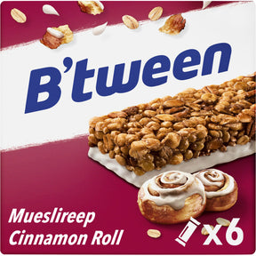 Hero B'tween mueslireep cinnamon roll 138g
