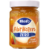 Hero Jam zero Apricots Fruit spread 300g
