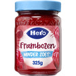 Hero Jam Less Sweet Raspberries Fruit spread 325g