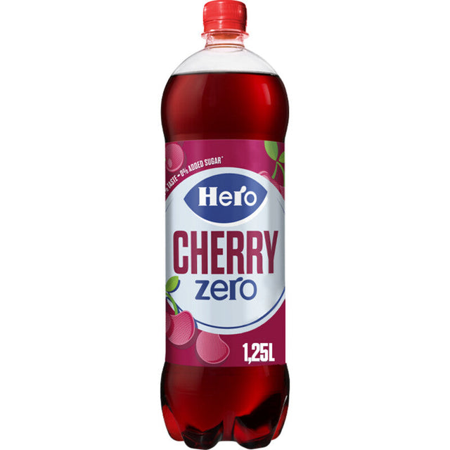 Hero Cherry Soft Drink zero 1.25l