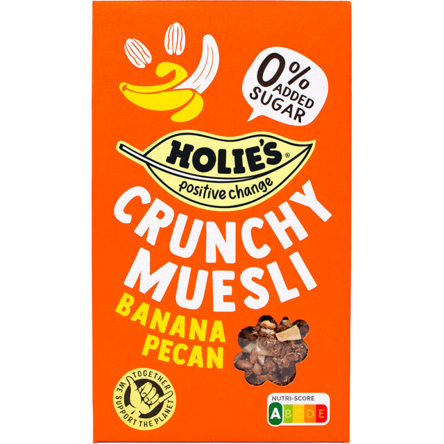 Holie's Crunchy muesli banana pecan 400g
