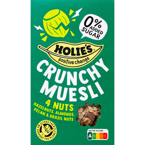 Holie's Crunchy muesli 4 nuts 400g