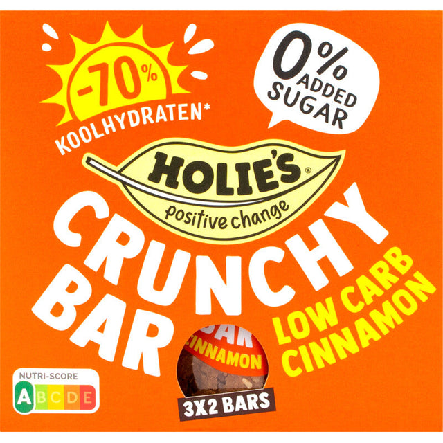 Holie's Crunchy bar low carb cinnamon 120g