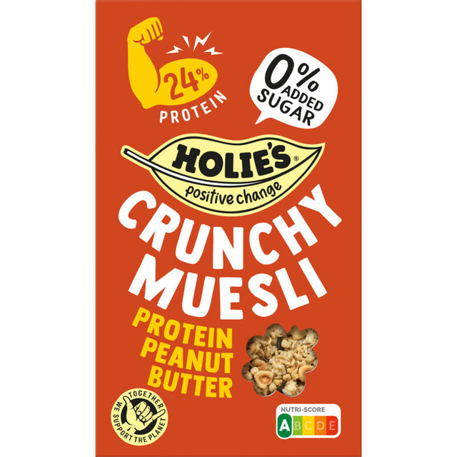 Holie's Crunchy muesli protein peanut butter 400g