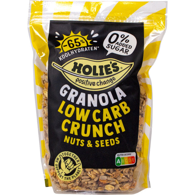 Holie's Granola low carb crunch nuts & seeds 350g