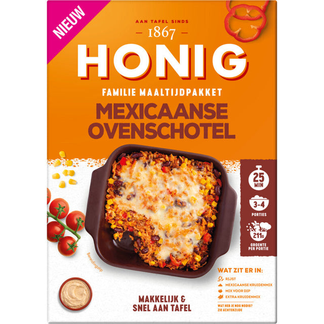 Honig Meal Kit mexicaanse Casserole 401g
