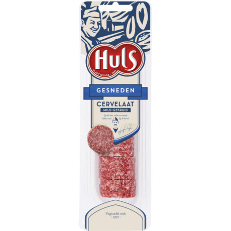 Huls Sliced cervelaat 175g