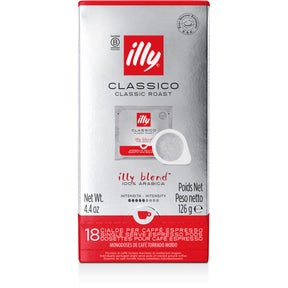 illy Classico 100% Arabica servings Ground coffee 126g