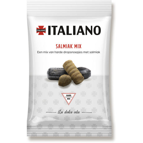 Italiano Salmiak mix Liquorice 170g