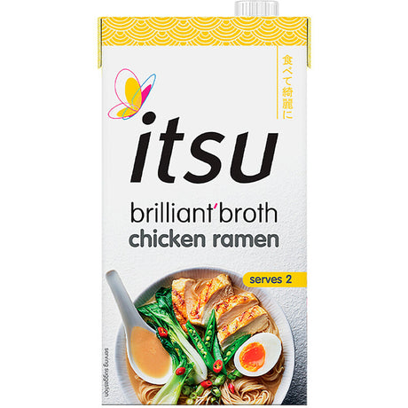 Itsu Brilliant broth chicken ramen Stock 500g