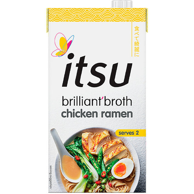 Itsu Brilliant broth chicken ramen Stock 500g