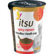 Itsu Spicy ramen noodles & broth cup Stock 64g