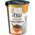 Itsu Satay style noodles & broth cup Stock 67g