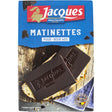 Jacques Dark chocolate 60% matinettes 128g