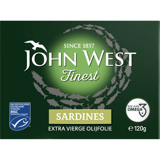 John West Sardines Extra Virgin Olive Oil 120ml