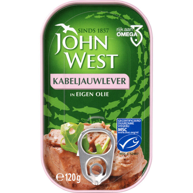 John West Cod Liver 120g