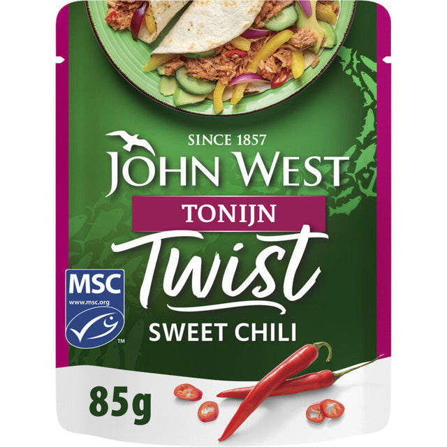 John West Twist Tuna sweet chili MSC 85g