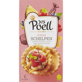 Jos Poell Sweet Pastry Shells 100g