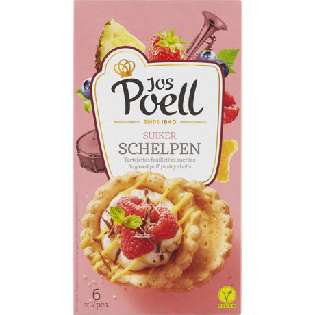 Jos Poell Sweet Pastry Shells 100g