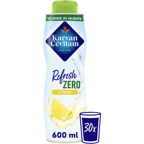 Karvan Cévitam Refresh Zero Lemon Syrup 600ml