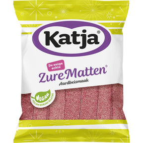Katja Sour matten Strawberry 125g