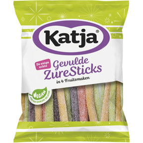 Katja Filled Sour sticks 125g