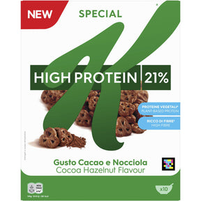 Kellogg's Special k high protein cacao hazelnut Breakfast cereal 320g