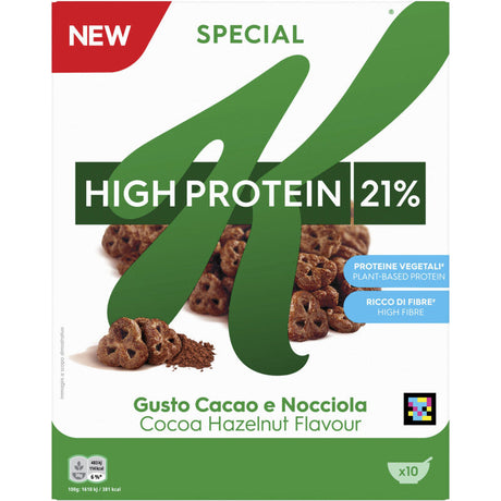 Kellogg's Special k high protein cacao hazelnut Breakfast cereal 320g