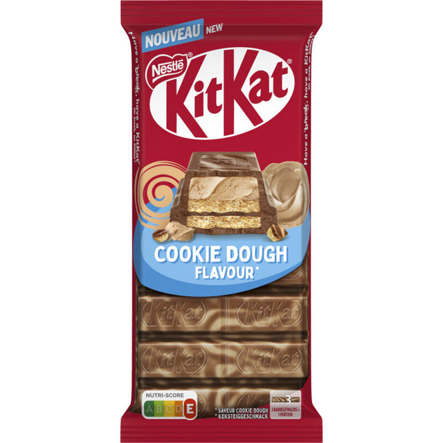 Kitkat Melkchocoladereep cookie dough Biscuits 99g