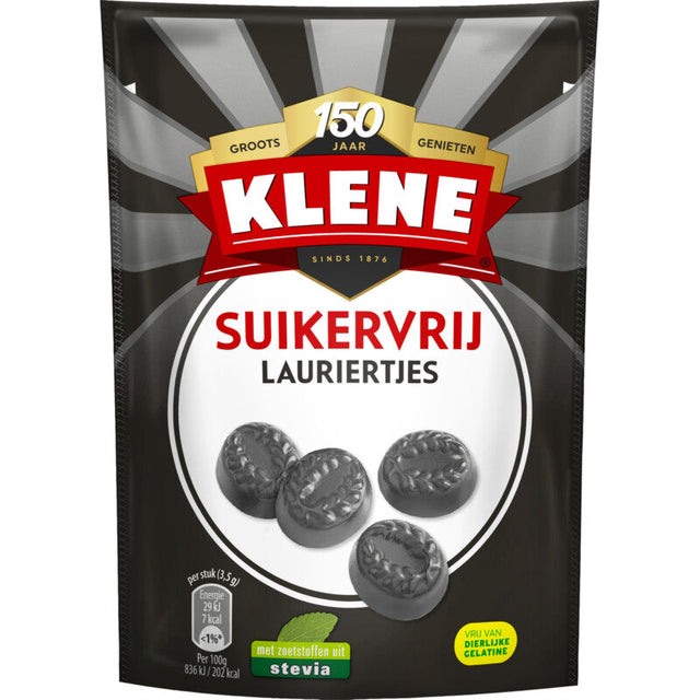 Klene Lauriertjes Liquorice 110g