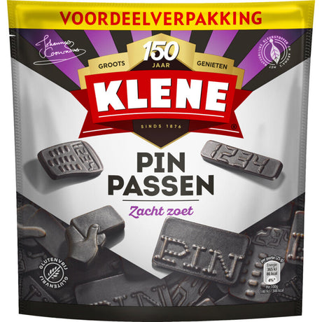 Klene Pinpassen Soft Sweet Value Pack Liquorice 350g