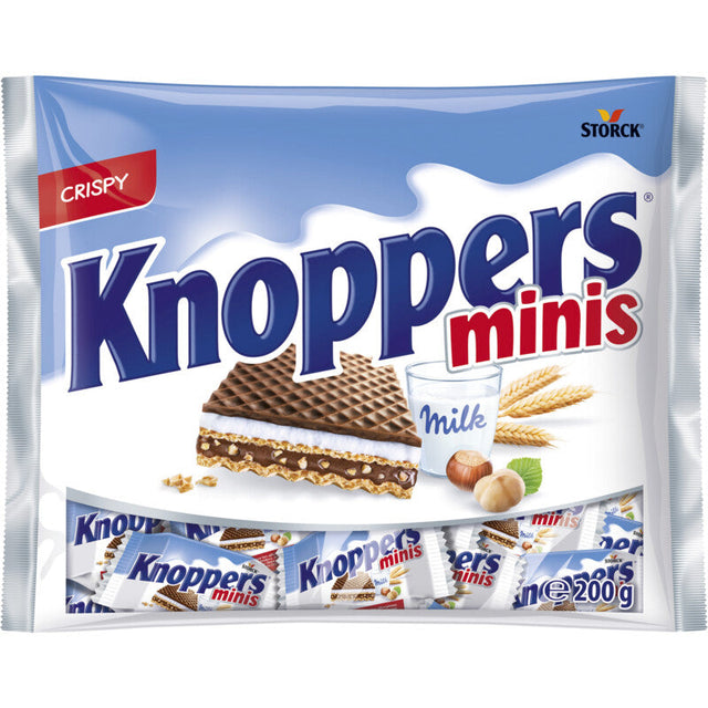 Knoppers Mini's Biscuits 200g
