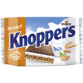 Knoppers Peanut wafel Biscuits 125g
