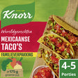 Knorr Wereldgerecht Mexicaanse taco's family 245g