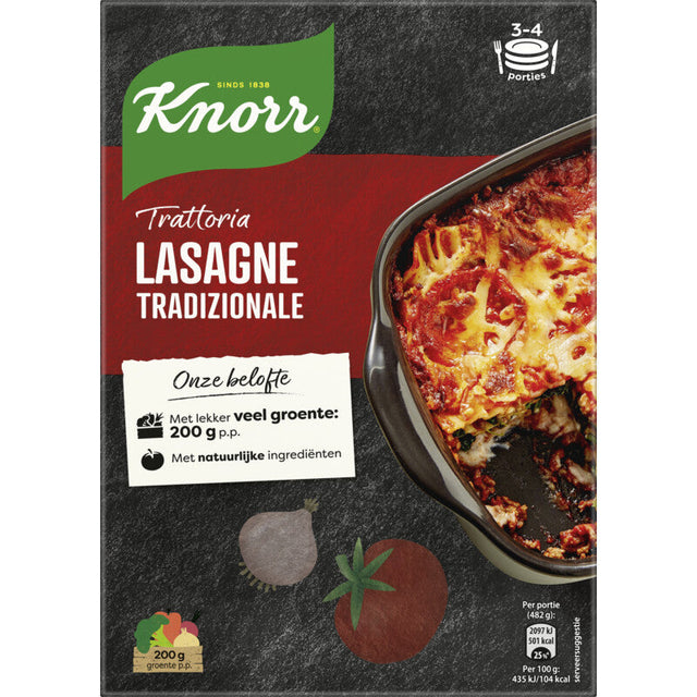Knorr Tratorria lasagne tradizionale 500g