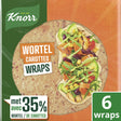 Knorr Carrot wraps with 35% Carrot 240g