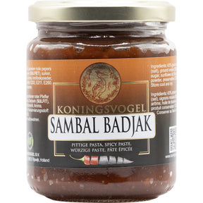 Koningsvogel Sambal badjak Table sauce 280g