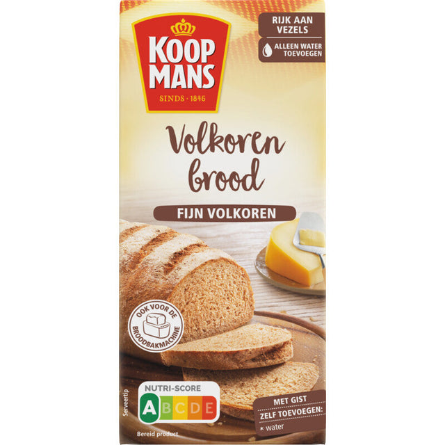 Koopmans Wholemeal Bread Fine Wholemeal 450g