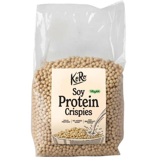 KoRo Soy protein crispies Savoury snacks 250g