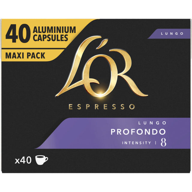 L'OR Lungo profondo 40 capsules 208g