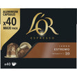L'OR Lungo estremo capsules maxi pack 208g