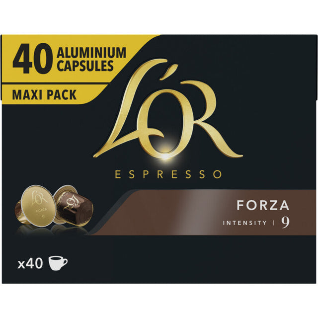 L'OR Espresso forza capsules maxi pack 208g