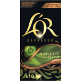 L'OR Espresso Hazelnut capsules 52g