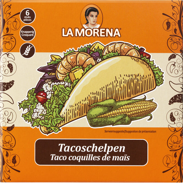 La Morena Taco Shells Original 75g