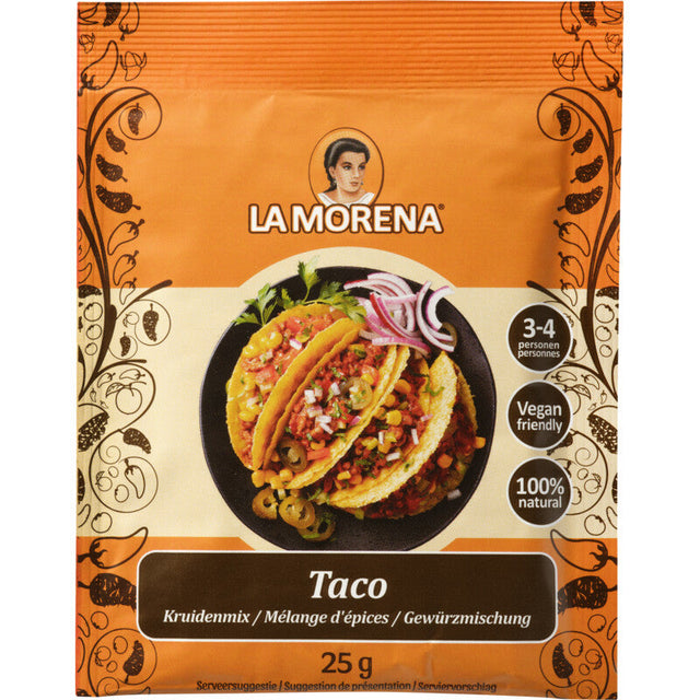 La Morena Taco Seasoning Mix 25g